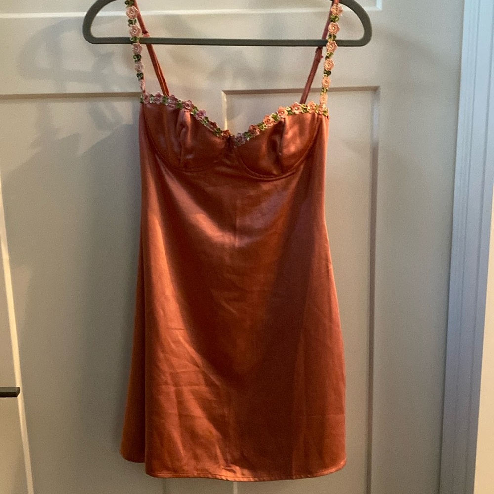 Princess Polly, Kenzie mini Dress in pink. Never worn, with tags. Super cute!